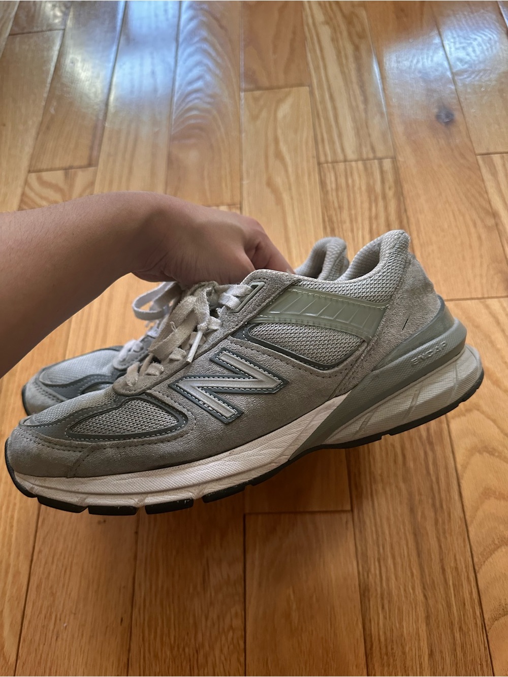 New Balance 990v5 core - Castlerock Grey color - Picture 3 of 7
